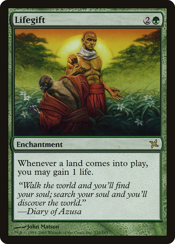 Lifegift (BOK-132) - Betrayers of Kamigawa