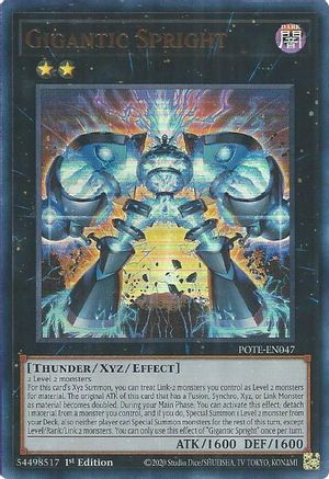 Gigantic Spright (POTE-EN047) - Power of the Elements Unlimited