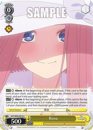 Rena (5HY/W90-E014 C) - The Quintessential Quintuplets 2