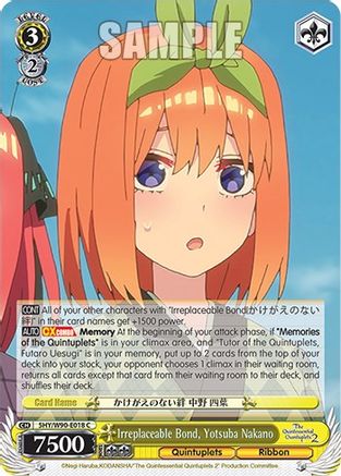 Irreplaceable Bond, Yotsuba Nakano (5HY/W90-E018 C) - The Quintessential Quintuplets 2