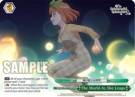 The World As She Leaps (OFR) (5HY/W90-E046OFR OFR) - The Quintessential Quintuplets 2