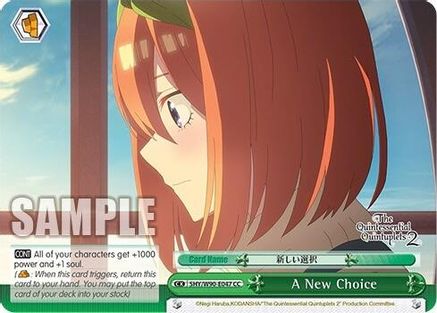 A New Choice (5HY/W90-E047 CC) - The Quintessential Quintuplets 2