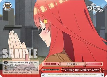 Visiting Her Mother's Grave (5HY/W90-E079 CR) - The Quintessential Quintuplets 2