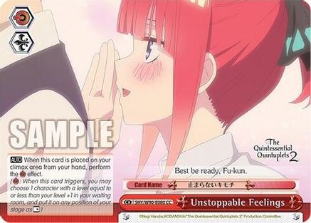 Unstoppable Feelings (5HY/W90-E080 CC) - The Quintessential Quintuplets 2