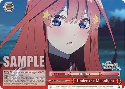 Under the Moonlight (5HY/W90-E081 CC) - The Quintessential Quintuplets 2