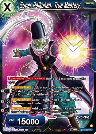 Super Paikuhan, True Mastery (BT18-036) - Dawn of the ZLegends