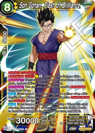Son Gohan, Flash of Brilliance (BT18-109) - Promotion Cards Foil