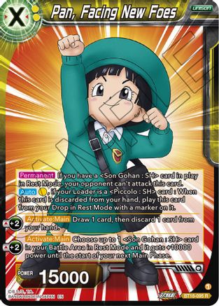 Pan, Facing New Foes (BT18-095) - Dawn of the ZLegends Foil