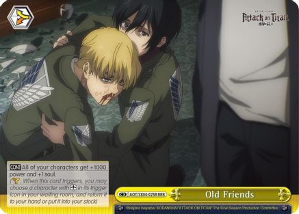 Old Friends (RRR) (AOT/SX04-025R RRR) - Attack On Titan: Final Season