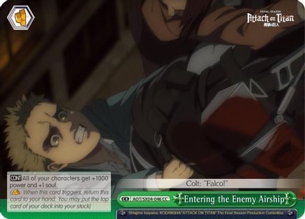 Entering the Enemy Airship (AOT/SX04-046 CC) - Attack On Titan: Final Season