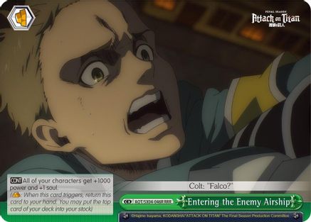 Entering the Enemy Airship (RRR) (AOT/SX04-046R RRR) - Attack On Titan: Final Season