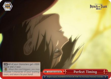 Perfect Timing (RRR) (AOT/SX04-066R RRR) - Attack On Titan: Final Season