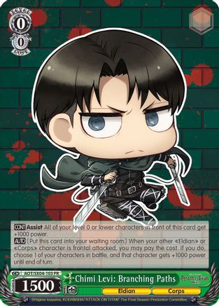 Chimi Levi: Branching Paths (AOT/SX04-103 PR) - Attack On Titan: Final Season