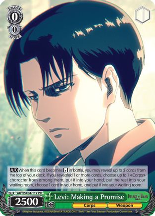 Levi: Making a Promise (AOT/SX04-112 PR) - Attack On Titan: Final Season