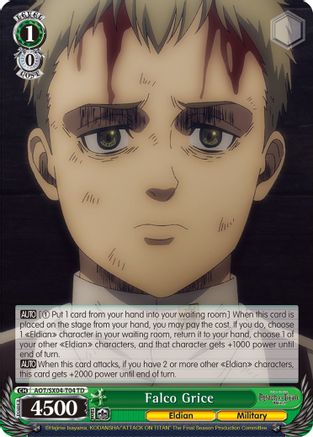 Falco Grice (AOT/SX04-T04 TD) - Attack On Titan: Final Season