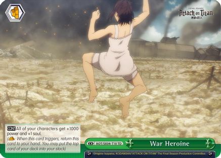 War Heroine (AOT/SX04-T10 TD) - Attack On Titan: Final Season