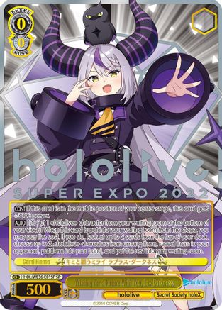 Wishing for a Future With You, La+ Darknesss (SP) (HOL/WE36-E01SP SP) - hololive production Premium Booster