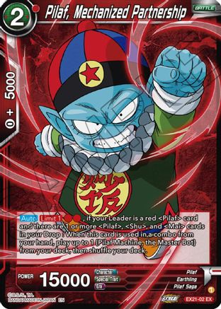 Pilaf, Mechanized Partnership (EX21-02) - 5th Anniversary Set Foil