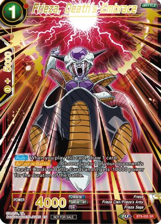 Frieza, Death's Embrace (BT9-005) - Tournament Promotion Cards Foil