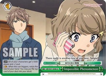 Impossible Phenomenon (SBY/W77-E048 CC) - Rascal Does Not Dream of a Dreaming Girl