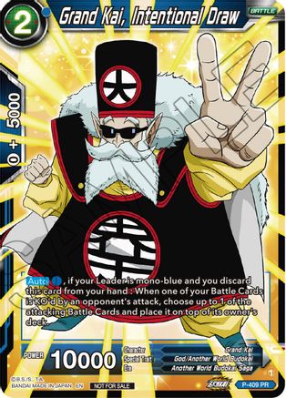 Grand Kai, Intentional Law (Zenkai Series Tournament Pack Vol.1) (P-409) - Tournament Promotion Cards