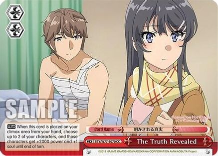 The Truth Revealed (SBY/W77-E070 CC) - Rascal Does Not Dream of a Dreaming Girl