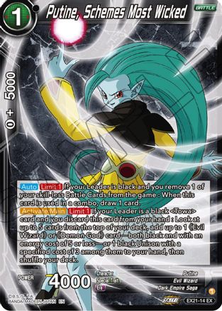 Putine, Schemes Most Wicked (EX21-14) - 5th Anniversary Set Foil