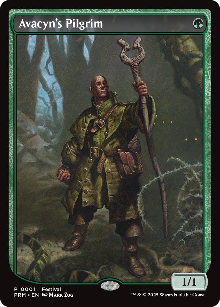 Avacyn's Pilgrim (MFP-001) - MagicFest 2025 Foil