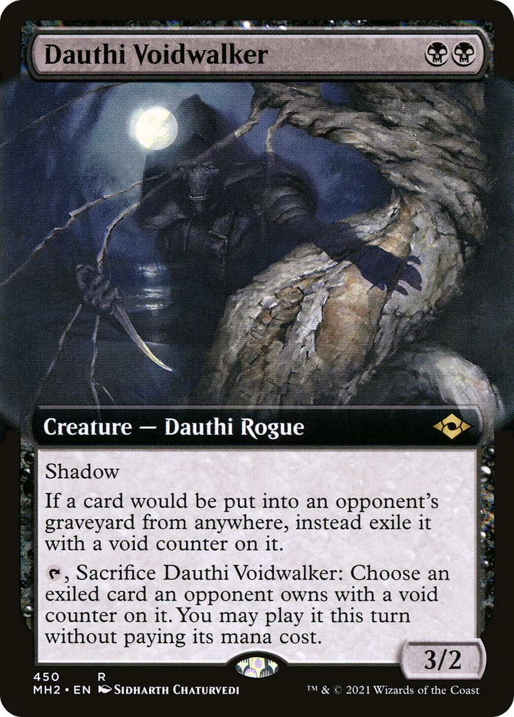 Dauthi Voidwalker (Extended Art) (MH2-450) - Modern Horizons 2: (Extended Art)