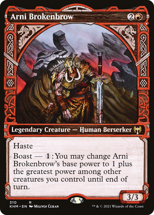 Arni Brokenbrow (KHM-310) - Kaldheim: (Showcase) Foil
