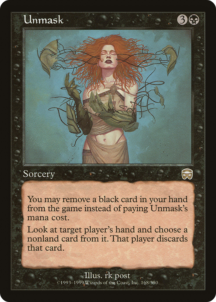 Unmask (MMQ-168) - Mercadian Masques