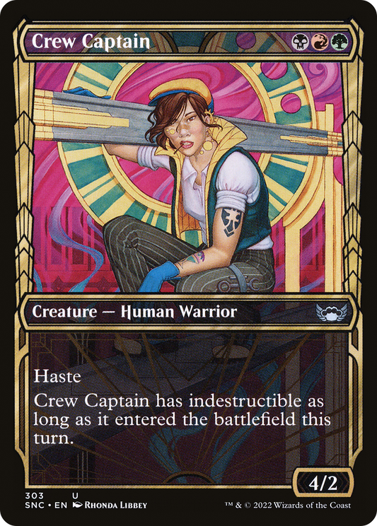 Crew Captain (Showcase) (SNC-303) - Streets of New Capenna: (Showcase)