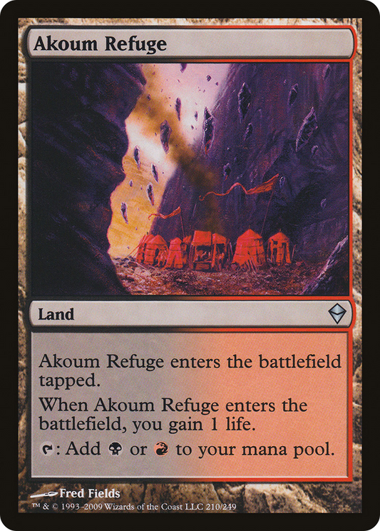 Akoum Refuge (ZEN-210) - Zendikar