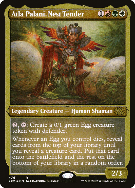 Atla Palani, Nest Tender (2X2-476) - Double Masters 2022 Foil