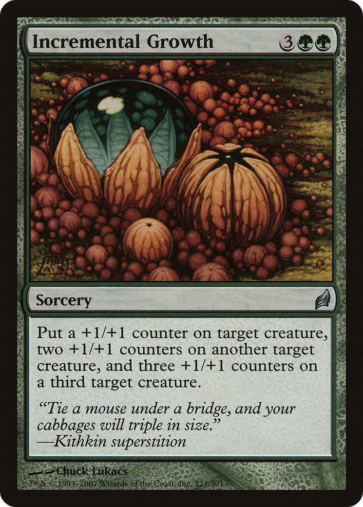 Incremental Growth (LRW-) - Lorwyn Foil