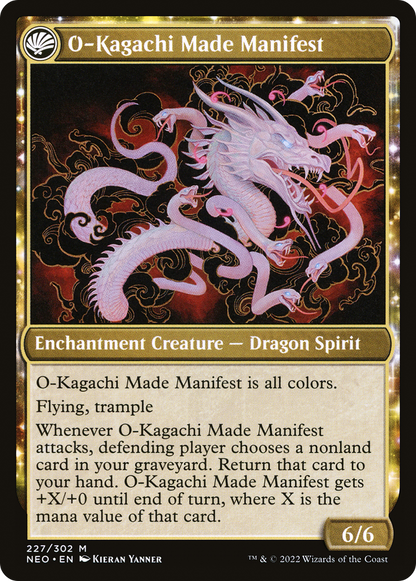 The Kami War (NEO-227) - Kamigawa: Neon Dynasty: (fandfc, enchantment)