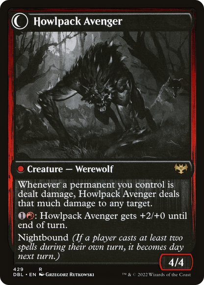 Ill-Tempered Loner (DBL-429) - Innistrad: Double Feature: (Double Faced Transform)
