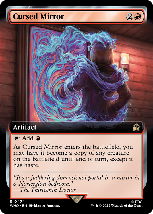 Cursed Mirror (Extended Art) (WHO-474) - Doctor Who: (Extended Art)