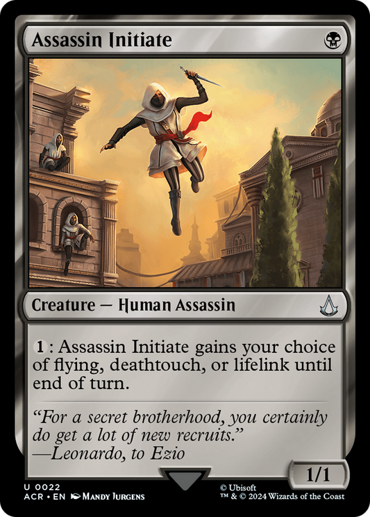 Assassin Initiate (ACR-022) - Assassin's Creed