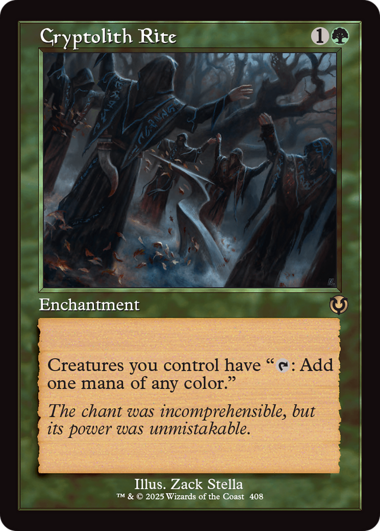Cryptolith Rite (INR-408) - Innistrad Remastered: (enchantment)