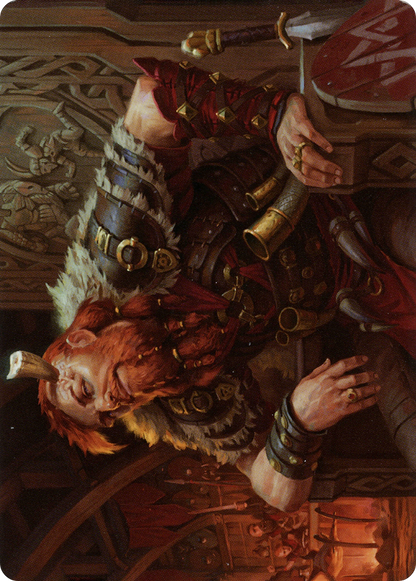 Arni Brokenbrow Art Card (ASKHM-030) - Art Series: Kaldheim (Borderless)