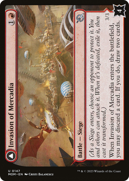 Invasion of Mercadia (MOM-147) - March of the Machine