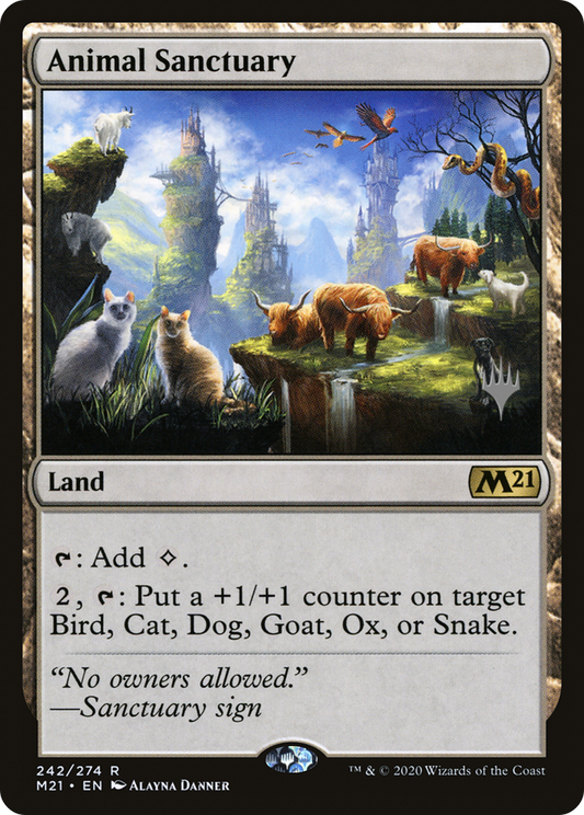 Animal Sanctuary (PPM21-242) - Core Set 2021 Promos