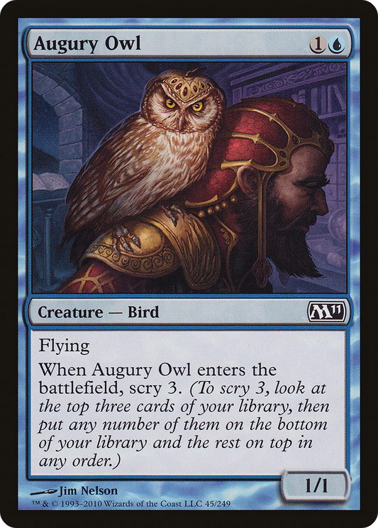 Augury Owl (M11-045) - Magic 2011 Foil