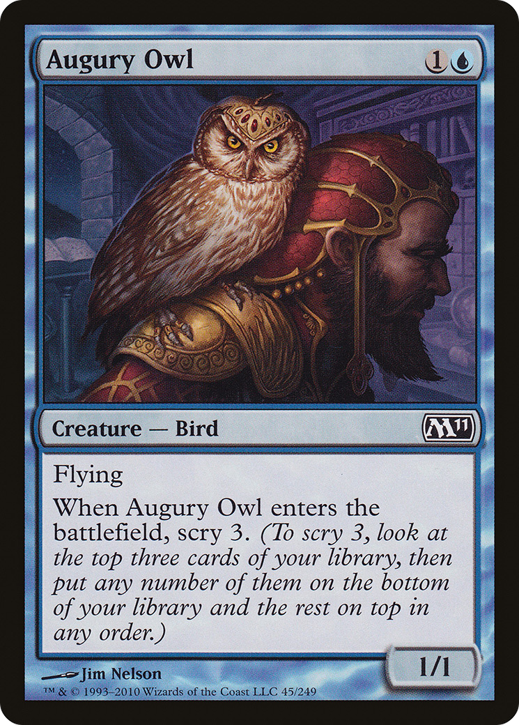 Augury Owl (M11-045) - Magic 2011