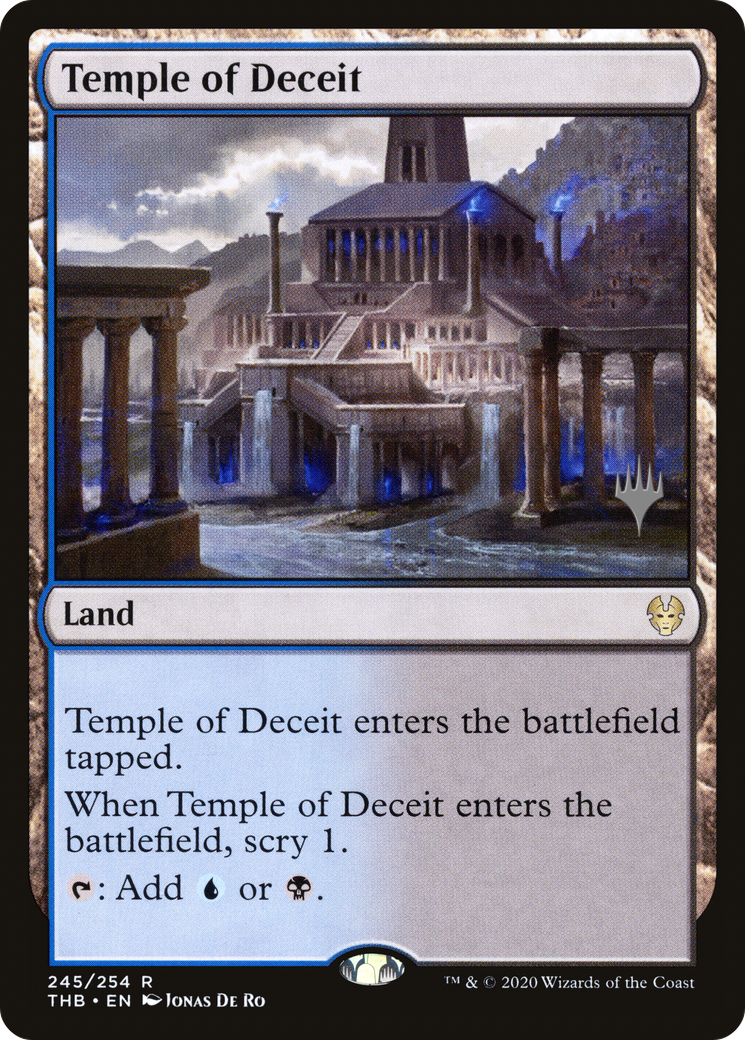 Temple of Deceit (PPTHB-245P) - Theros Beyond Death Promos Foil