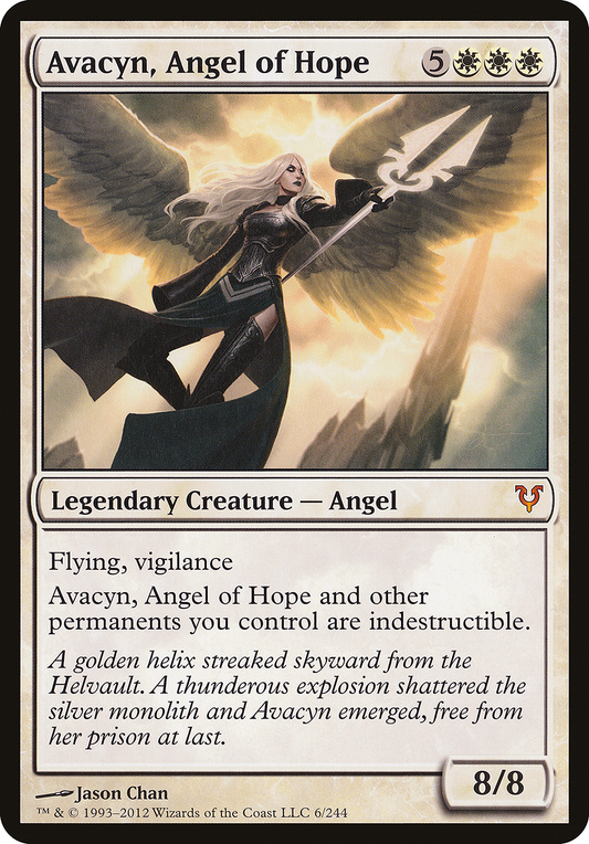 Avacyn, Angel of Hope (Avacyn Restored) (OVER-006) - Open the Helvault