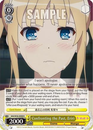 Confronting the Past, Eriri (SHS/W56-E008 R) - Saekano: How to Raise a Boring Girlfriend