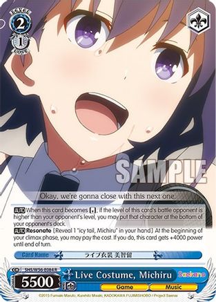 Live Costume, Michiru (SHS/W56-E084 R) - Saekano: How to Raise a Boring Girlfriend