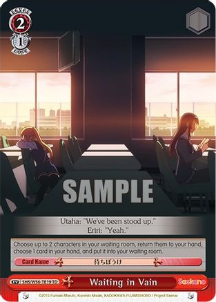 Waiting in Vain (SHS/W56-TE19 TD) - Saekano: How to Raise a Boring Girlfriend